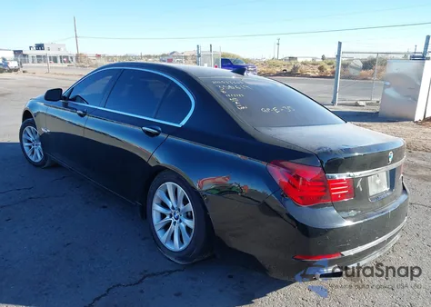 2014 BMW 740Li from USA, damaged, VIN WBAYE4C57ED138277